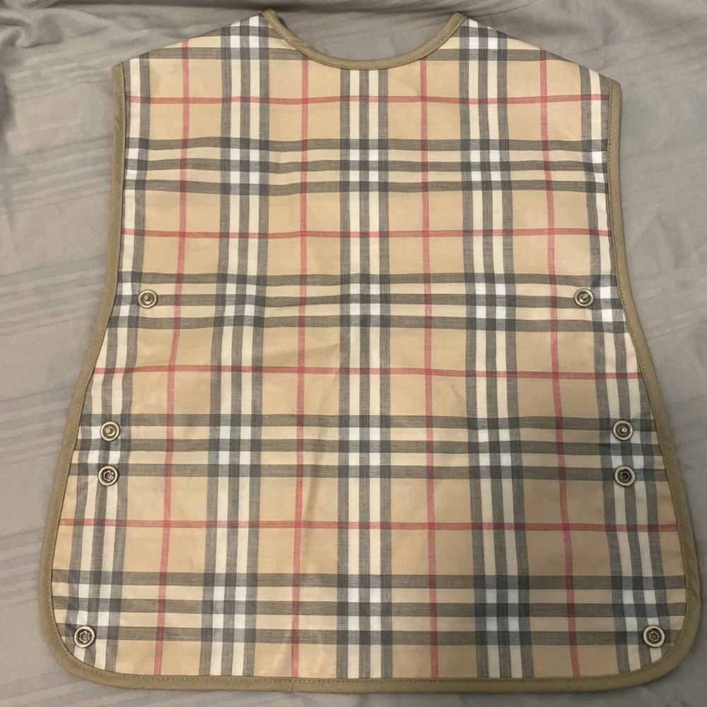Burberry baby bib